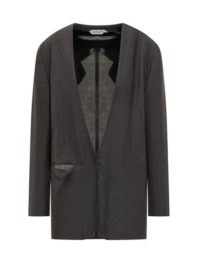 Alberta Ferretti Jacket In Gray