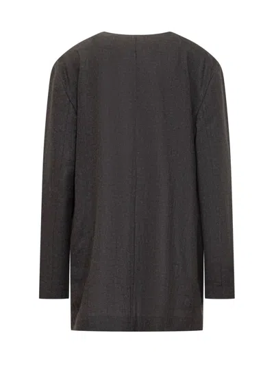 Alberta Ferretti Jacket In Gray