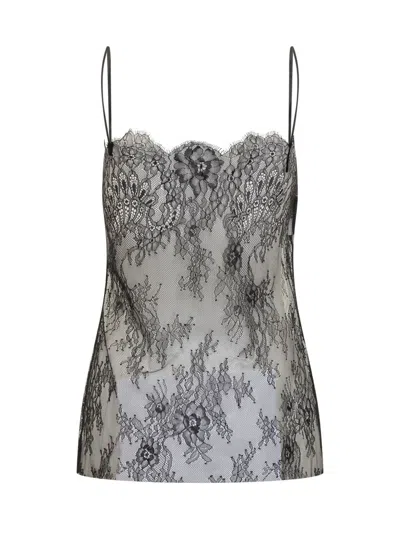 Alberta Ferretti Alberta Ferreti Top In Black