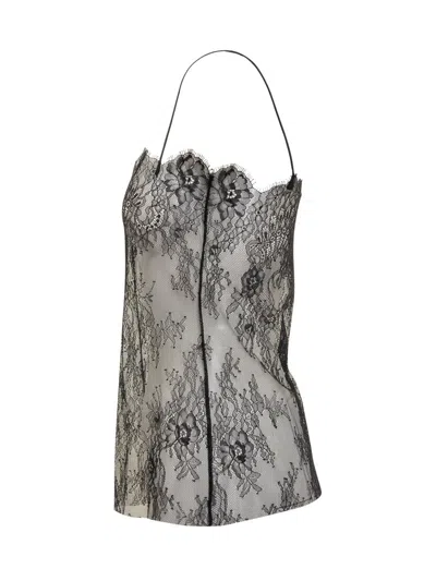 Alberta Ferretti Alberta Ferreti Top In Black