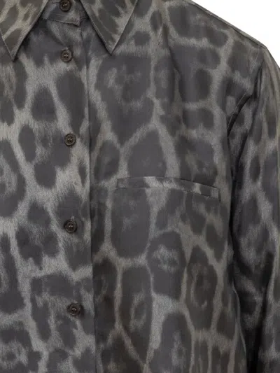 Stella Mccartney Shirt In Animal Print