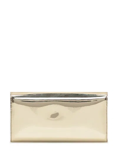 Jimmy Choo Emmie Clutch In Gold