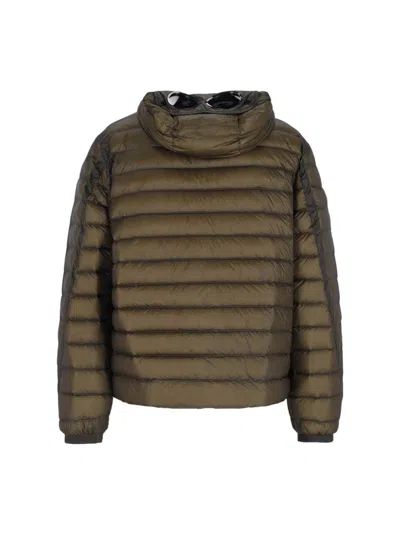 C.p. Company Piumino Imbottito In Brown