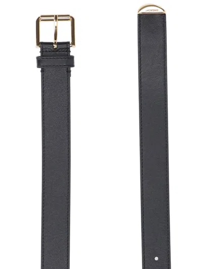 Givenchy "gentleman" Belt In Black
