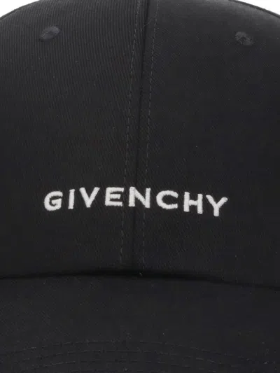 Givenchy Round Visor Cap With Embroidered Logo