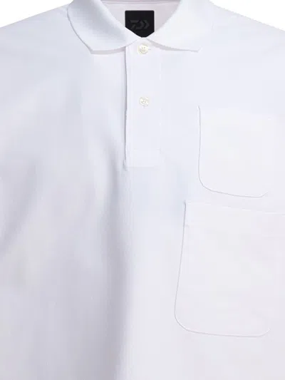 Daiwa Pier39 Daiwa Pier 39 Polo Shirt With Two Pockets In White