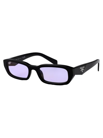 Prada Symbole Sunglasses In Black