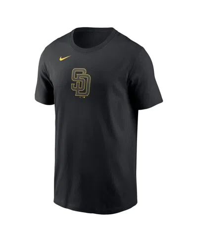 Nike Black San Diego Padres  Lights Out Color Pop T-shirt In Black