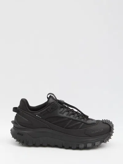 Moncler Men Trailgrip Gtx Mesh And Leather Sneakers In Multi