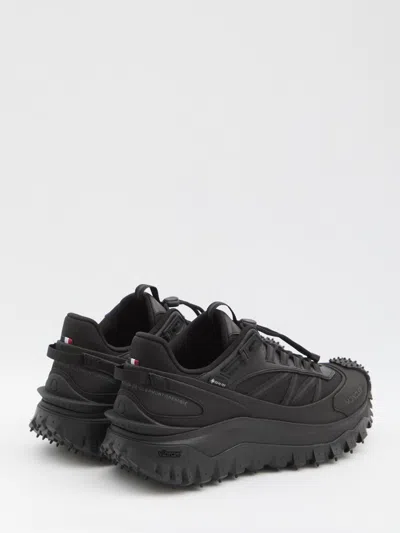 Moncler Men Trailgrip Gtx Mesh And Leather Sneakers In Multi