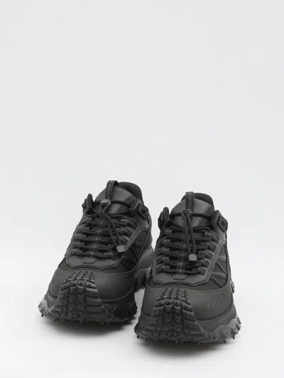 Moncler Men Trailgrip Gtx Mesh And Leather Sneakers In Multi