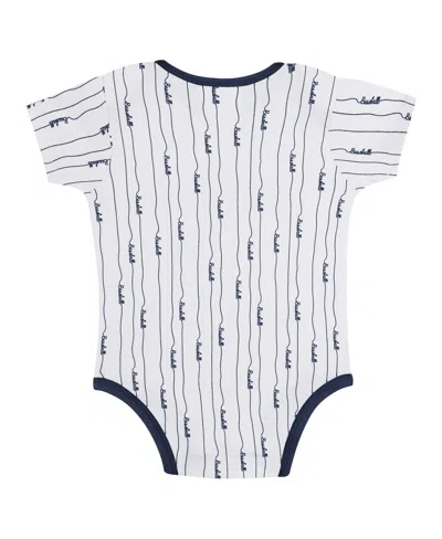 Outerstuff Baby Boys And Girls 2-pack Atlanta Braves Play Ball Bodysuit In Gray