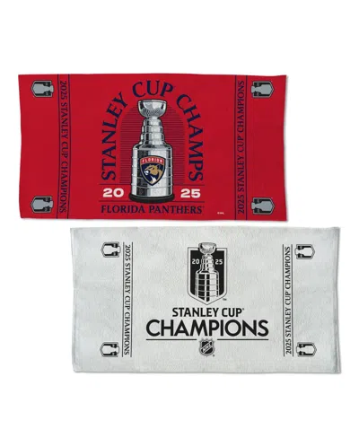 Wincraft Florida Panthers 2025 Stanley Cup Champions Locker Room 22" X 42" Double-sided Celebration Towel