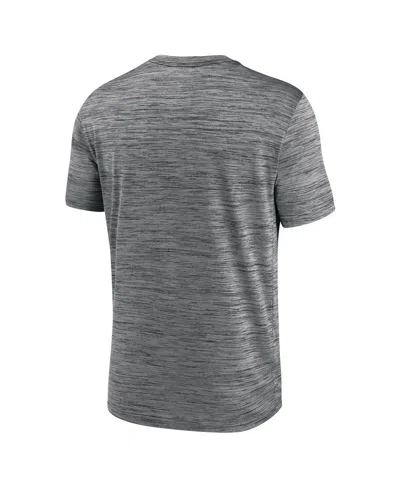 Nike West Virginia Sideline Velocity  Men's Dri-fit College T-shirt In Gray