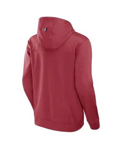 Fanatics Men'sâ Cardinal Arizona Cardinals Defender Pullover Hoodie In Burgundy