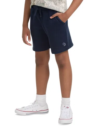 Abercrombie Boys Essential Fleece Shorts In Blue