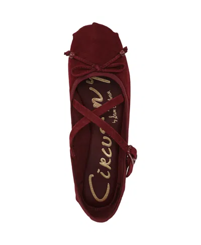 Circus Ny By Sam Edelman Women's Zuri Crossband Ballet Flats
