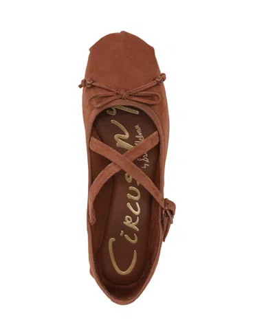 Circus Ny By Sam Edelman Women's Zuri Crossband Ballet Flats