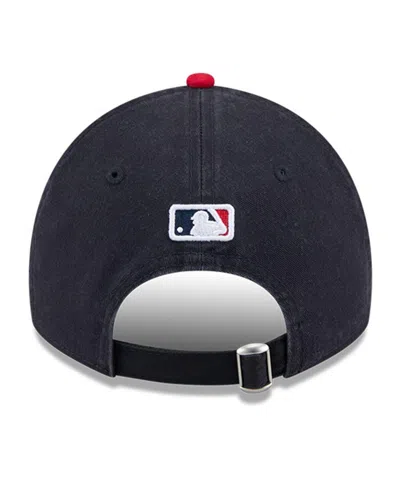 New Era Men's Navy/red Atlanta Braves 2025 Mlb All-star Game 9twenty Adjustable Hat