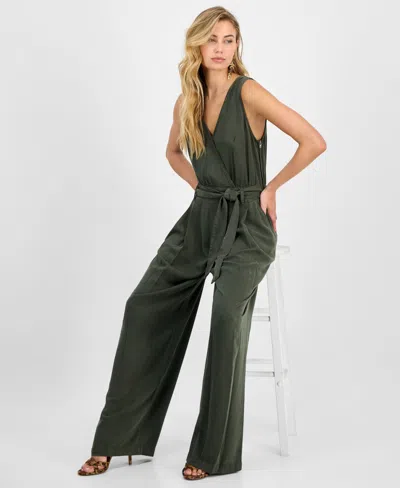 Guess Women's Madelyn Sleeveless Jumpsuit In Green