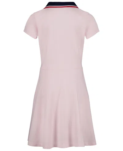 Tommy Hilfiger Big Girls Johnny Collar Solid Polo Dress