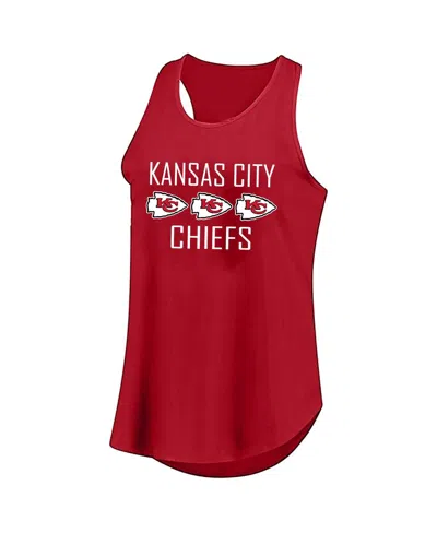 Fanatics Women'sâ Travis Kelce Red Kansas City Chiefs Plus Size Name Number Tank Top