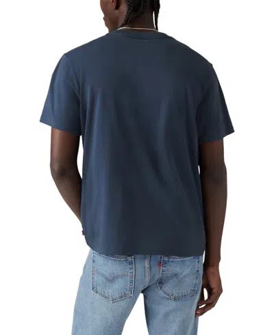 Levi's Men's Relaxed Fit Short Sleeve Bass Lake Graphic Crewneck T-shirt In Blue