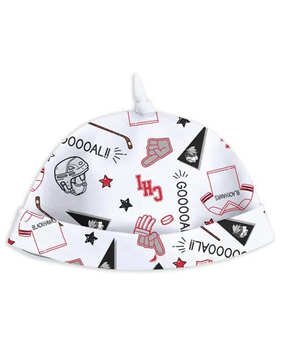 Wear By Erin Andrews Baby Boys And Girls Chicago Blackhawks Sleep And Play Sleeper With Bib Set In White