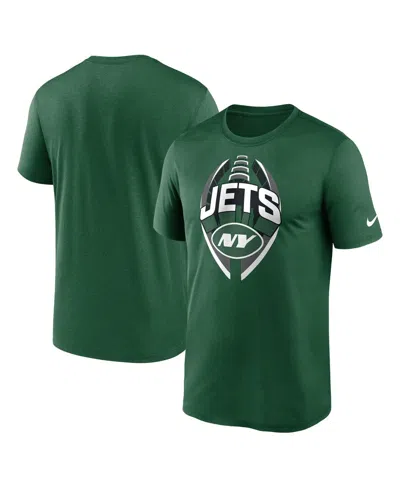 Nike New York Jets Legend Icon Menâs  Men's Dri-fit Nfl T-shirt In Green
