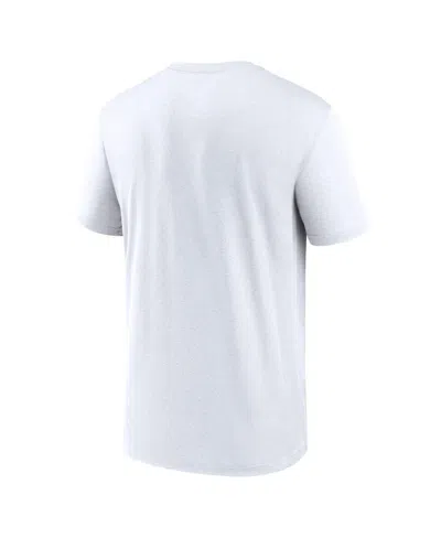 Nike White Lsu Tigers Primetime Legend Icon Performance T-shirt In White