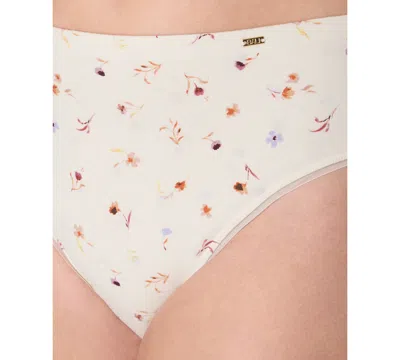 Bali Women's Lux Cotton Essentials High-cut Underwear Dflehc In Black
