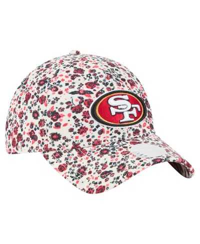 New Era Women's Cream San Francisco 49ers Ditzy 9twenty Adjustable Hat