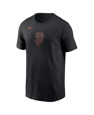 Nike Black San Diego Padres  Lights Out Color Pop T-shirt In Black