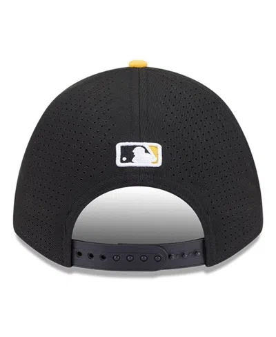 New Era Men's Black/gold Pittsburgh Pirates 2025 Mlb All-star Game 9forty M-crown Adjustable Hat
