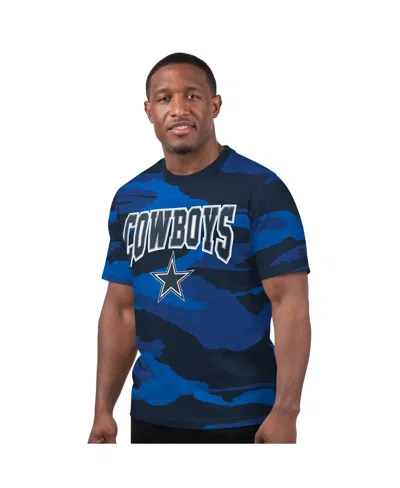Starter Men's Royal Dallas Cowboys Thursday Night Gridiron T-shirt In Multi