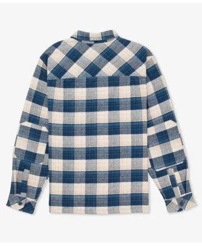Hurley Men's Santa Cruz Seaside Flannel Long Sleeve Shirt In Multi