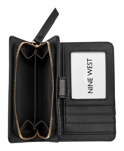 Nine West Lockup 9s French Wallet