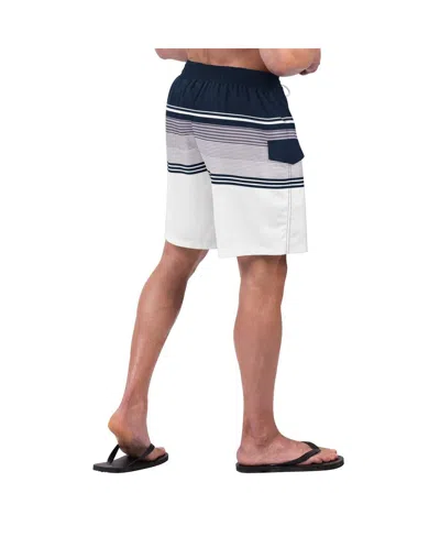 G-iii Sports By Carl Banks Black Las Vegas Raiders Jump Shot Volley Swim Trunks In Multi