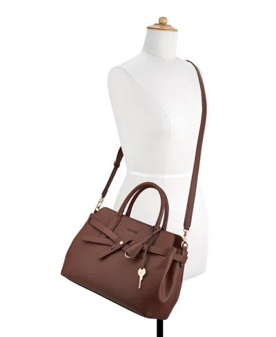 Nine West Lille Triple Compartment Satchel Bag
