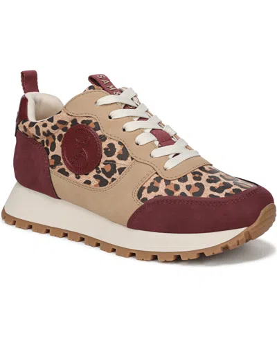 Sam & Libby Women's Randal Lace Up Jogger Sneakers In Brown
