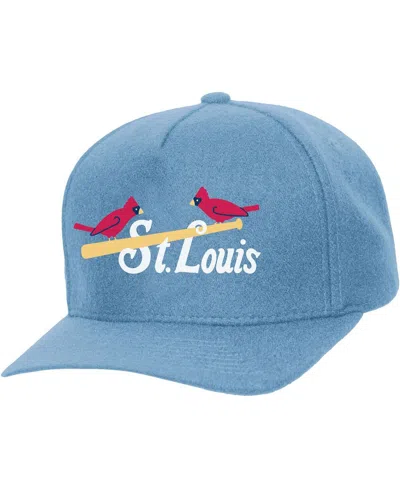 Mitchell & Ness Men's And Women's Blue St. Louis Cardinals Basic Coop Pro Adjustable Hat