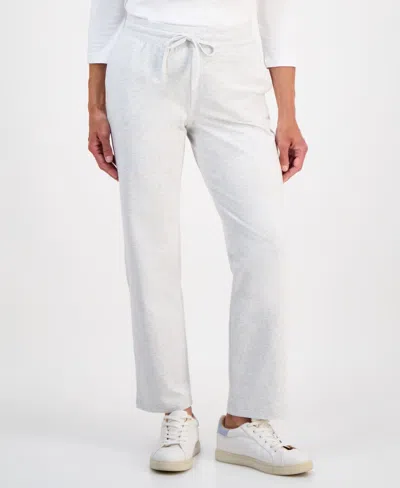 Style & Co Petite Mid-rise Drawstring Pants, Exclusively At Macy's