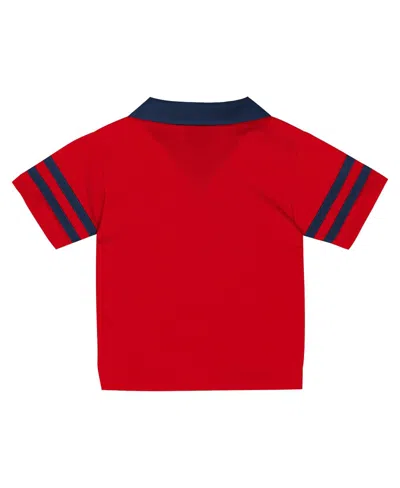 Outerstuff Toddler 2-piece Red/navy Usmnt Charming Dude Top And Shorts Set In Red