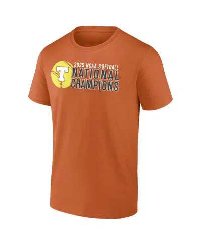 Fanatics Men's Texas Orange Texas Longhorns 2025 Ncaa Softball Women's College World Series Champions Schedul
