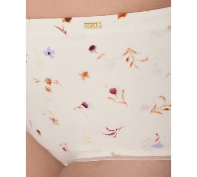 Bali Women's Lux Cotton Essentials Hipster Underwear Dflehp In White