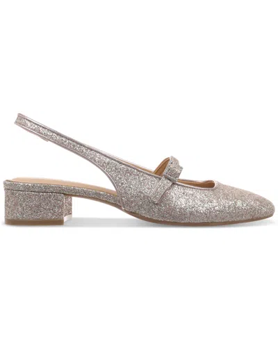 On 34th Women's Ameliaa Buckled Slingback Pumps, Created For Macy's In Brown