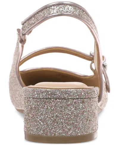 On 34th Women's Ameliaa Buckled Slingback Pumps, Created For Macy's In Brown