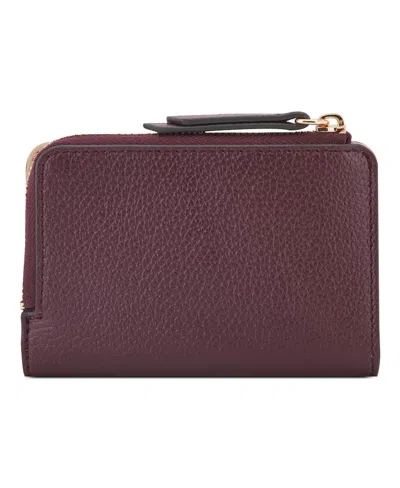 Nine West Lockup 9s Zip Around Card Case