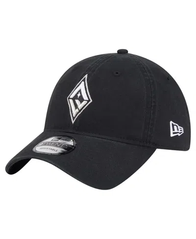 New Era Men's And Women's Black Las Vegas Aces Core Alt Logo 9twenty Adjustable Hat