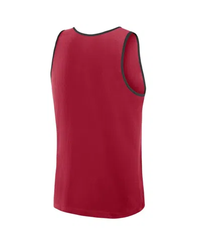 Logo Athletic Men's Red Tampa Bay Buccaneers Unmatched Success Tank Top